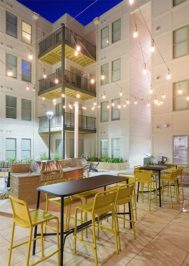 The Standard Raleigh Private Courtyard