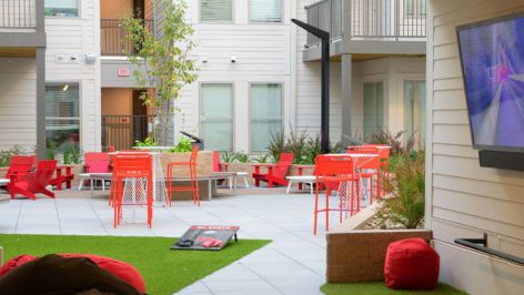 The Standard Raleigh Outdoor Social Space With Games
